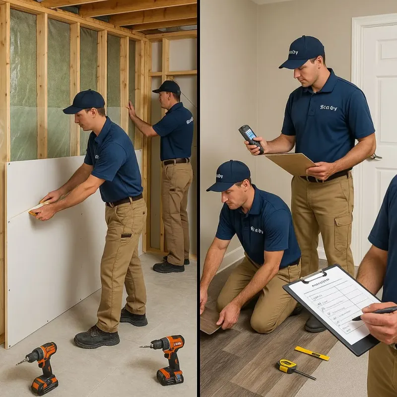 Repairs and Reconstruction process in Kingman, AZ